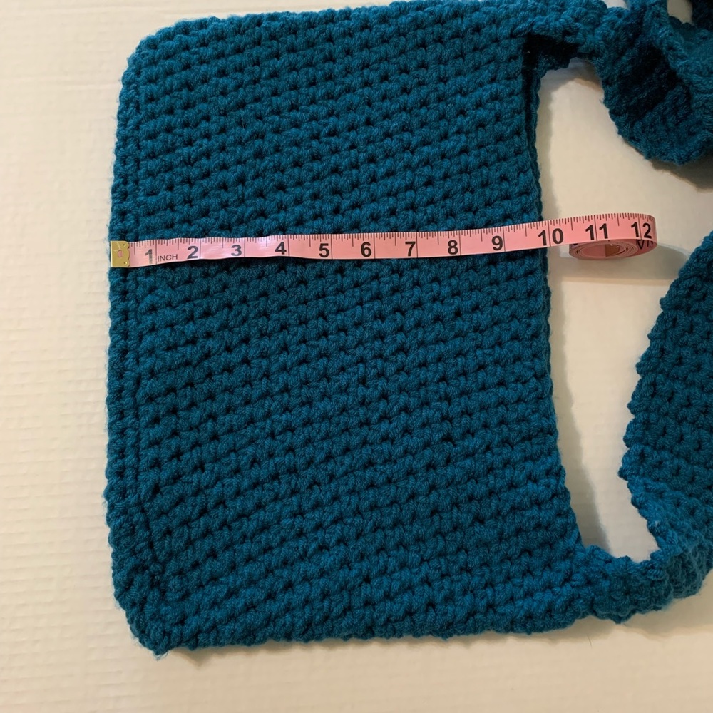 Boho Crossbody Bag, handmade,
crocheted - Picture 12 of 16